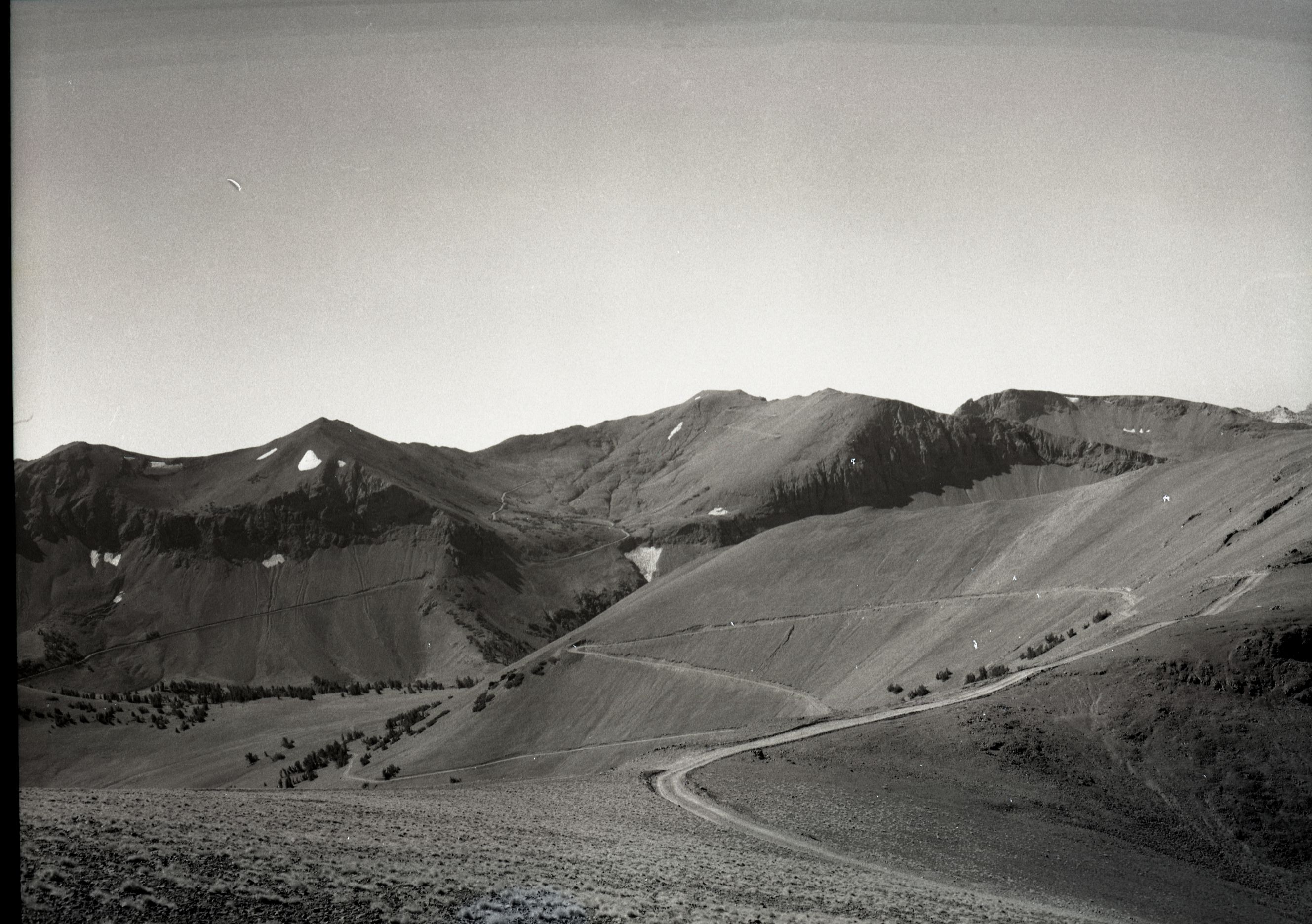 Approach roads to the Mines near Bond Pass from the Sonora Pass Highway & Emigrant Basin.