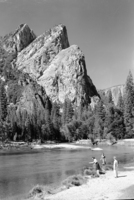 Three Brothers with Lindemann girls