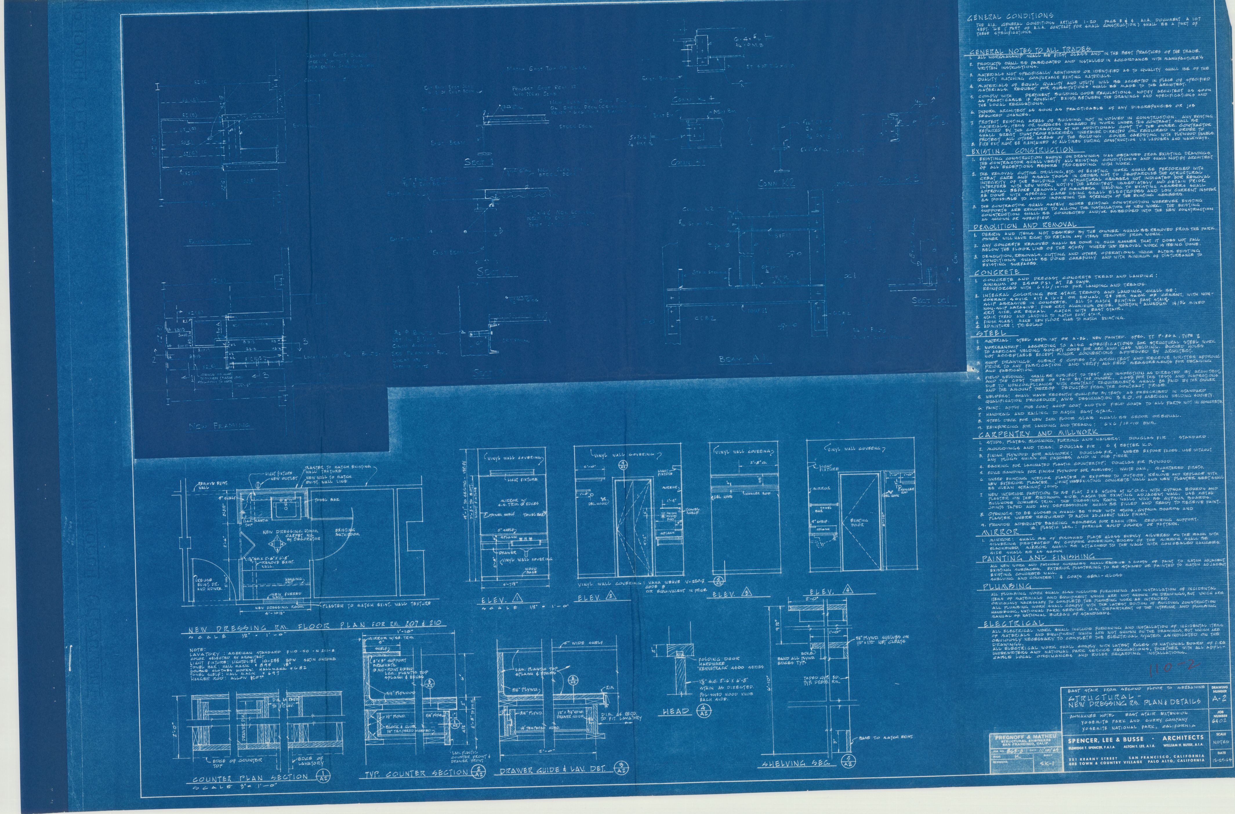 Structural - New Dressing Room Land and Details