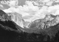 Yosemite Valley from Tunnel parking Area.