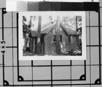 House on the Ahwahnee Meadow. H-112. See also: Y.N.P. Co. binders - 1923. Donated by Audrey Harris.