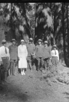 Mrs. Roosevelt party in Big Trees