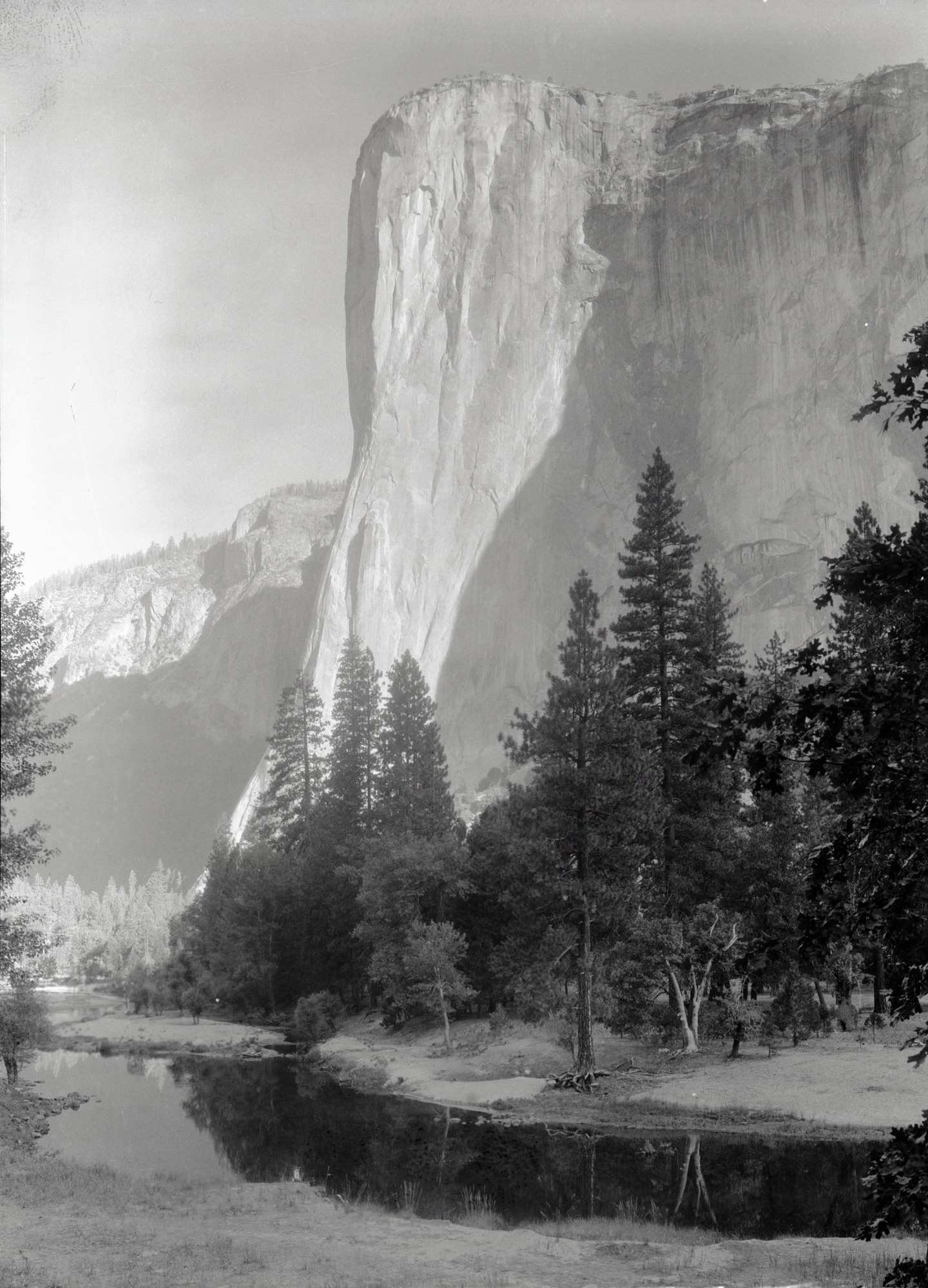 Copy Neg: M. Floyd, 1993. El Capitan in early morning.