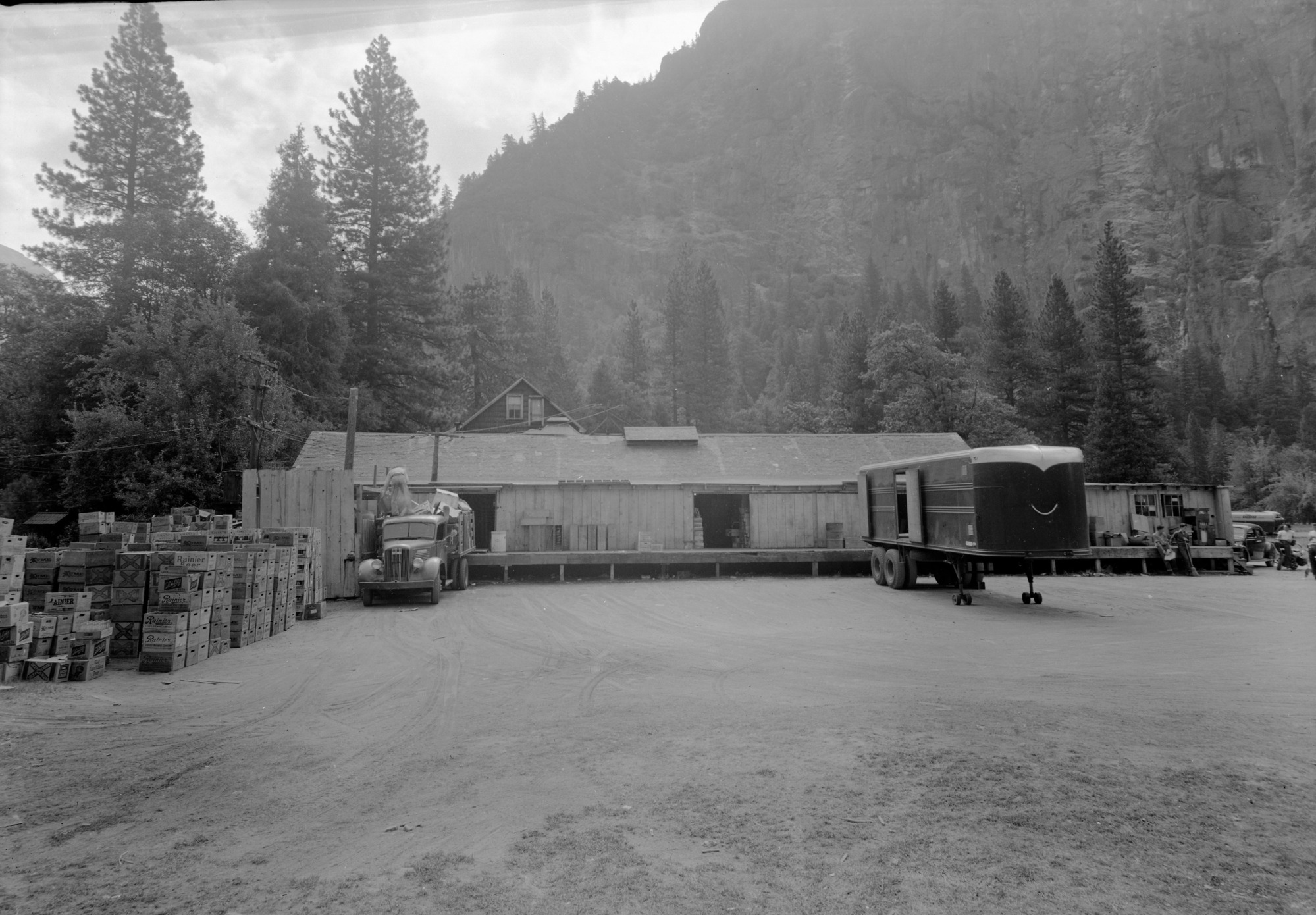 Dilapidated buildings of Y. P. & C. Co. Used in Concessions Report RL Sep. 979.447 Y-16c #31.