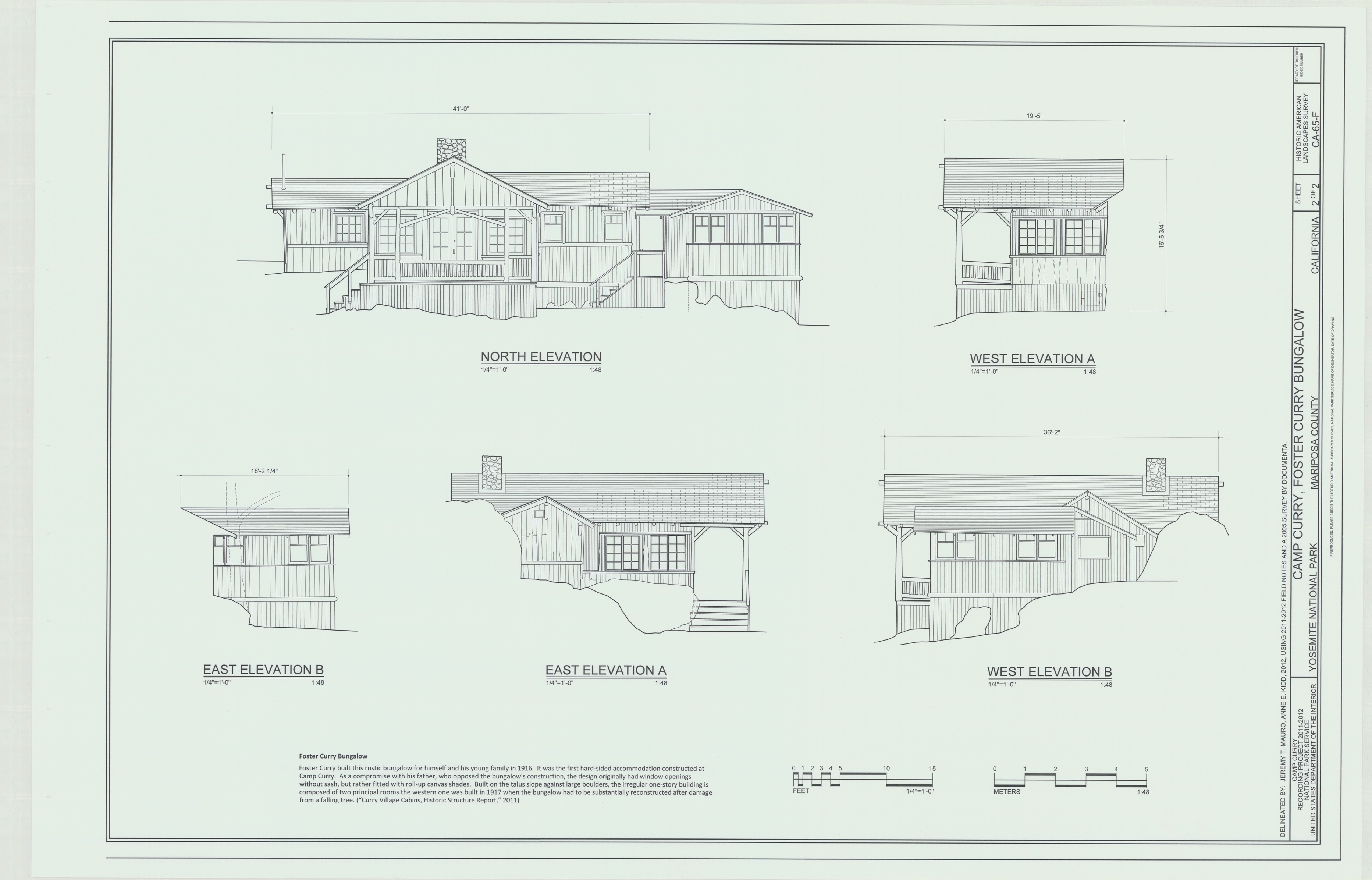 Camp Curry Recording Project 2011-2012 - Camp Curry, Foster Curry Bungalow