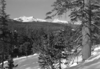 Cathedral Peak and Unicorn from Tioga Road