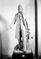 Plaster cast of statue which stands in Hall of Fame in National Capitol. / It was Thomas Starr King who, probably, more than any other one person, swung the support of California and Nevada to the Union cause in the Civil War. He was an outstanding Unitarian preacher, orator and patriot.