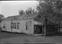 Old Mariposa Gazette Print shop. Paper started in 1854.