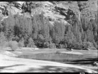 Looking east across head of Mirror Lake.