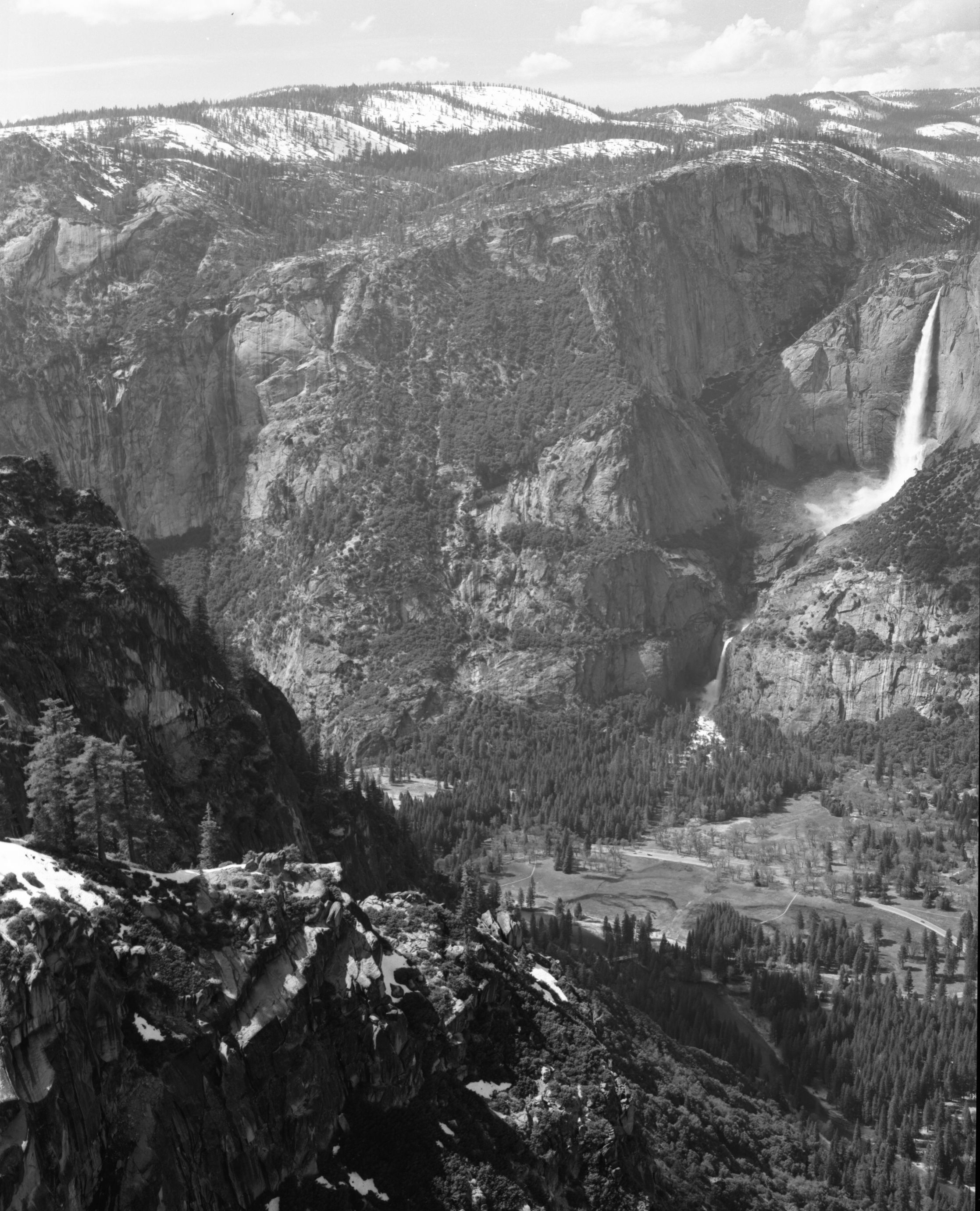 Yosemite Valley from Glacier Point; Auto Tour