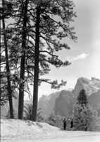 Overlooking Yosemite Valley.
