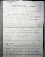 Document pertaining to the Tioga Mines. Originals in the Yosemite collection. See also RL-13,130-13,145