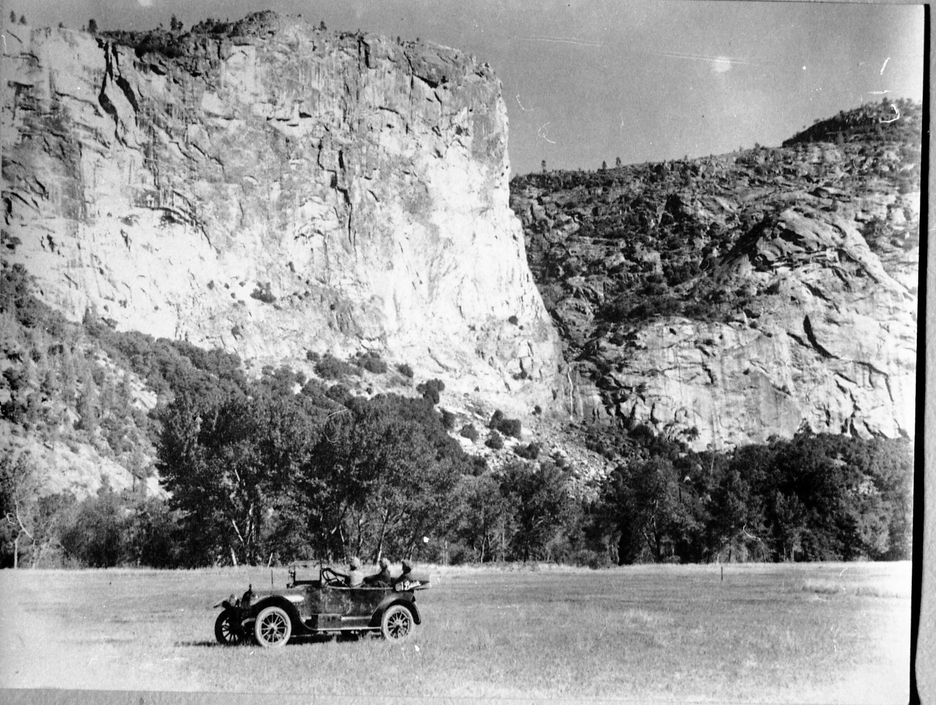 Buick in Hetch Hetchy Valley.