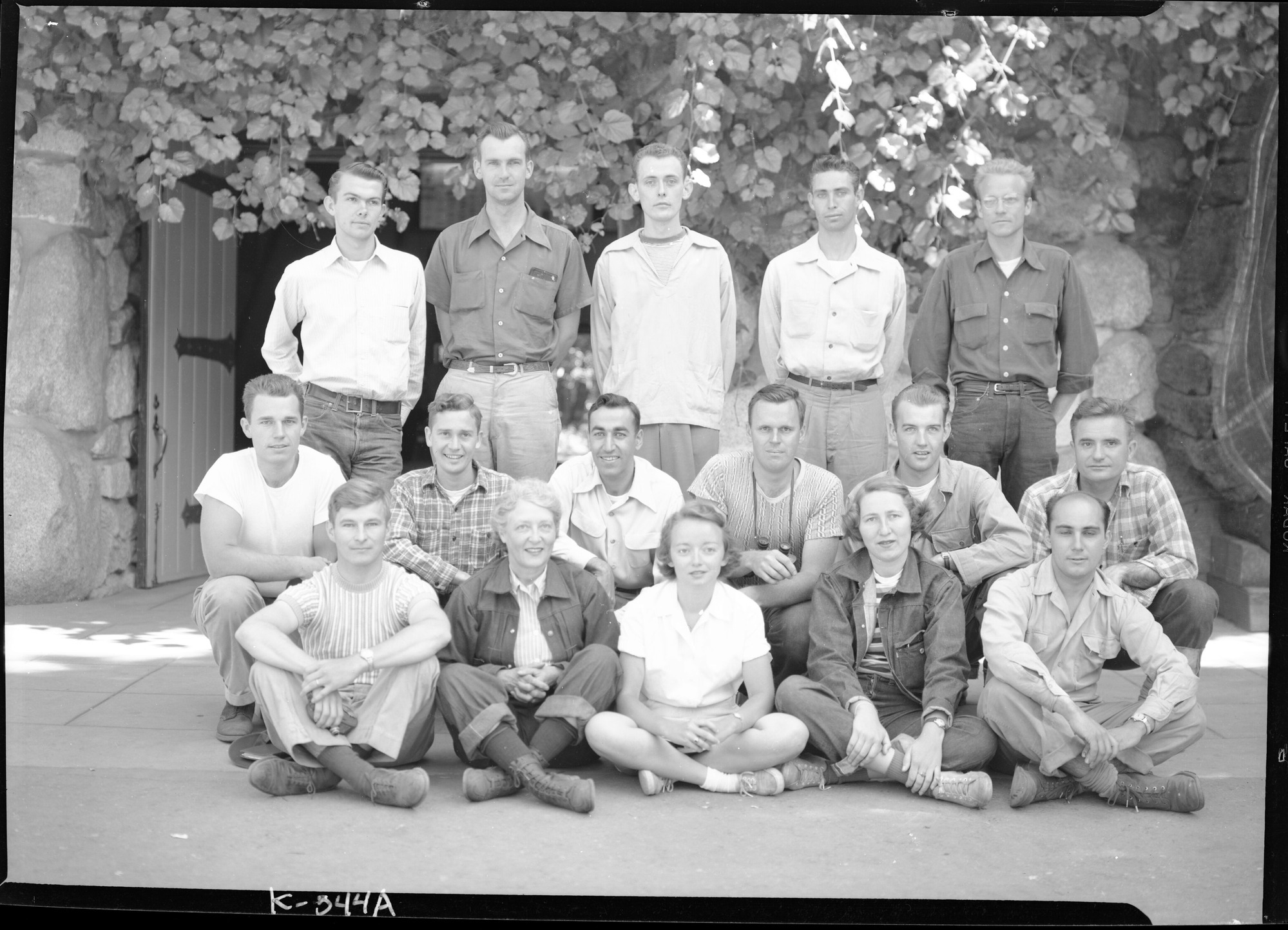 The Yosemite Field School of 1949.