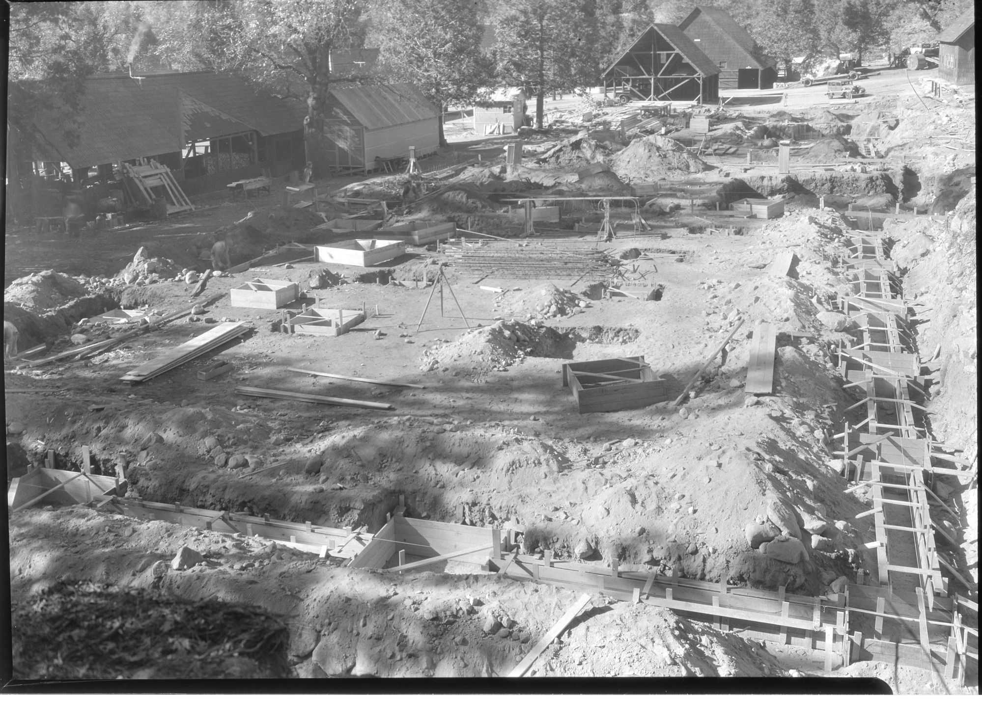 Utility bldg. foundation. RHA (PWA)