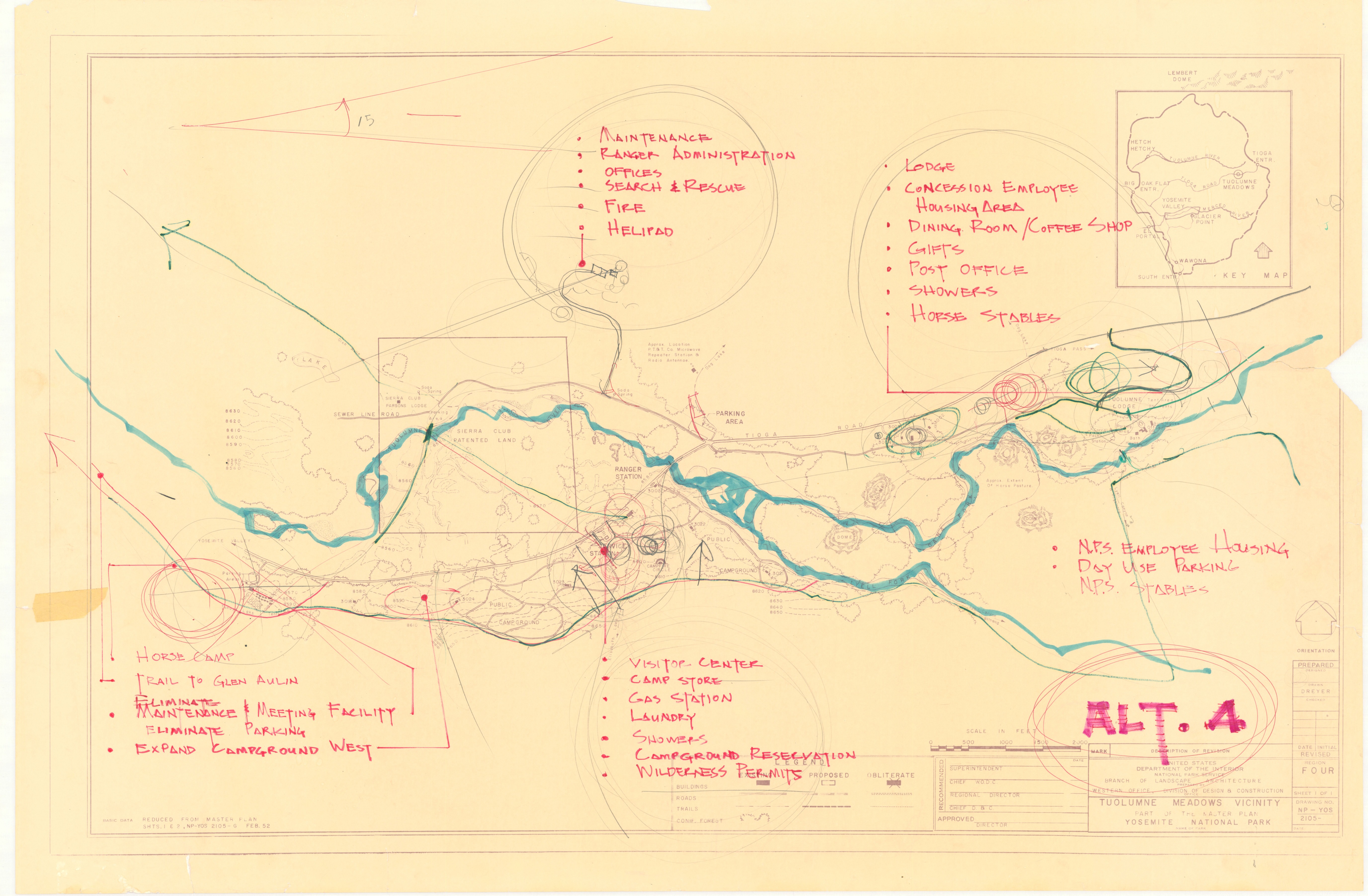 Tuolumne Meadows Vicinity Part of the Master Plan