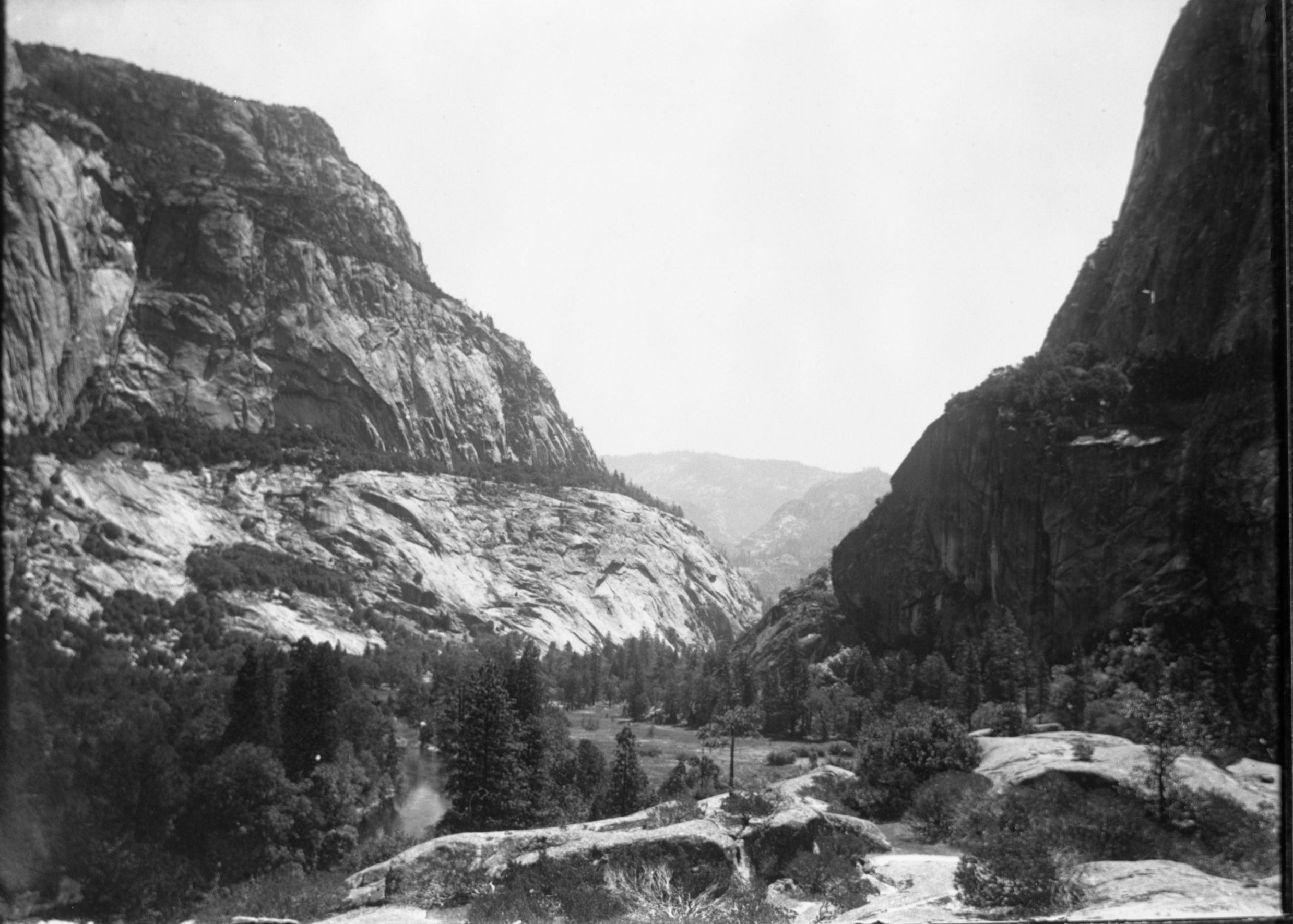 Hetch Hetchy Valley. Original in the YNP Collection (Cat. #20,180).