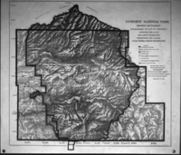Map of Yosemite National Park