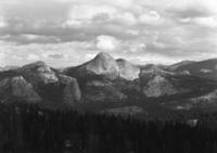 Mt. Starr King and domes.