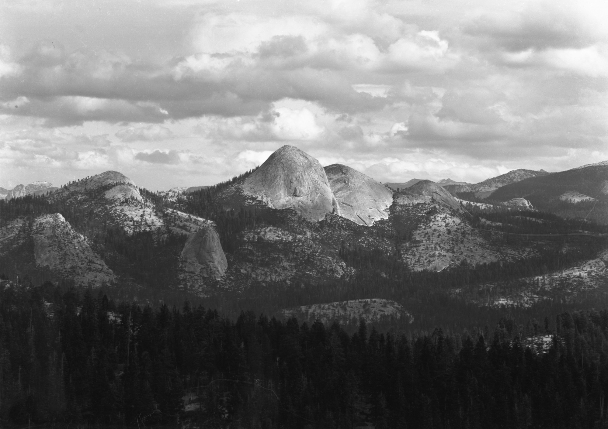 Mt. Starr King and domes.