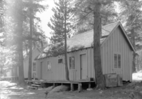 Cabins back of main building at White Wolf. Copy Neg: 11/96 L. Radanovich.