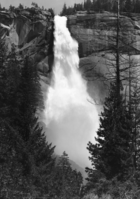 Nevada from near the base of the falls. Height of Falls=594 ft.
