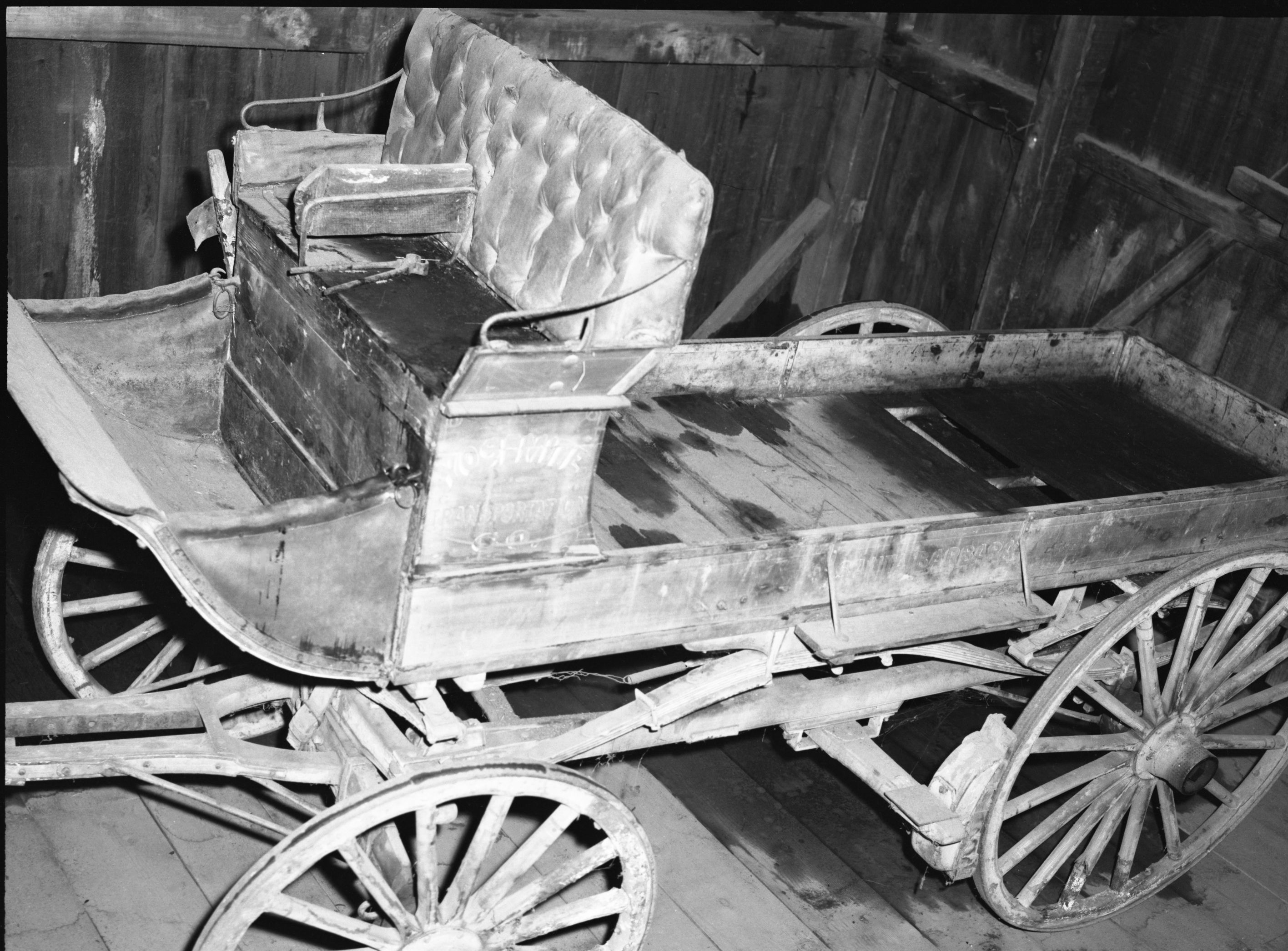 Santa Barbara Wagon. Manufactured by McDonald, Merced.