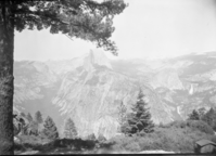 Half Dome & Vernal, Neavda from Glacier Point. Copy Neg: Leroy Radanovich, February 2004.