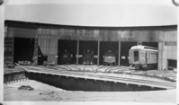 Yosemite Valley railroad. 2nd. roundhouse. Late 1930s.
