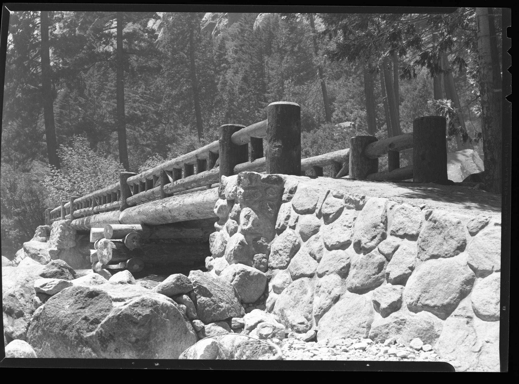 Yosemite Falls Bridge.