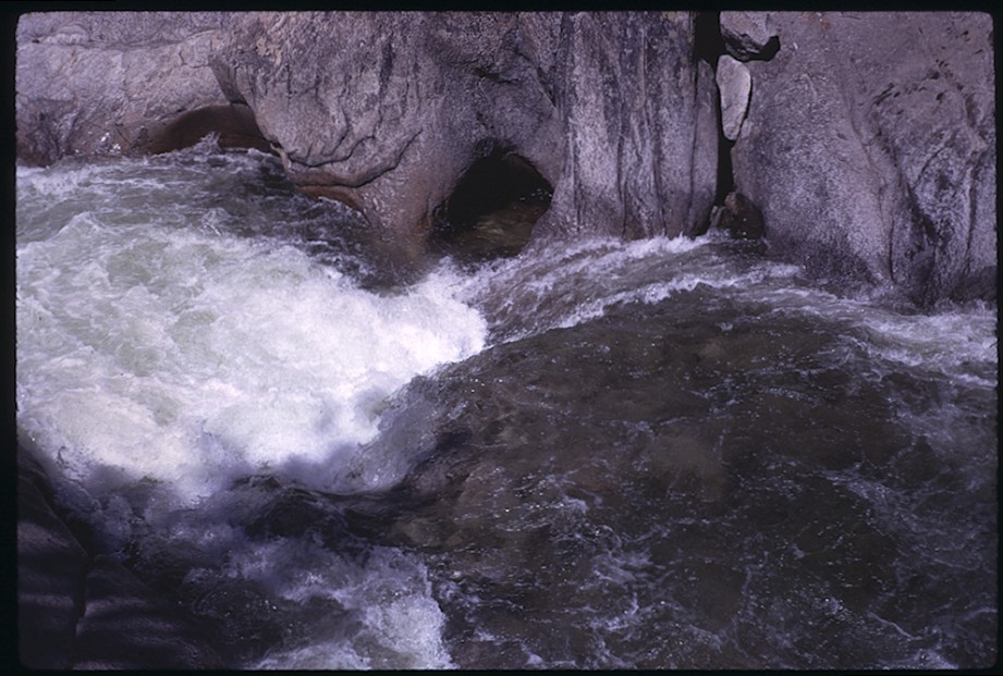 Yosemite Creek above Yosemite Falls bridge