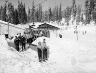 Skiing, Badger Pass.