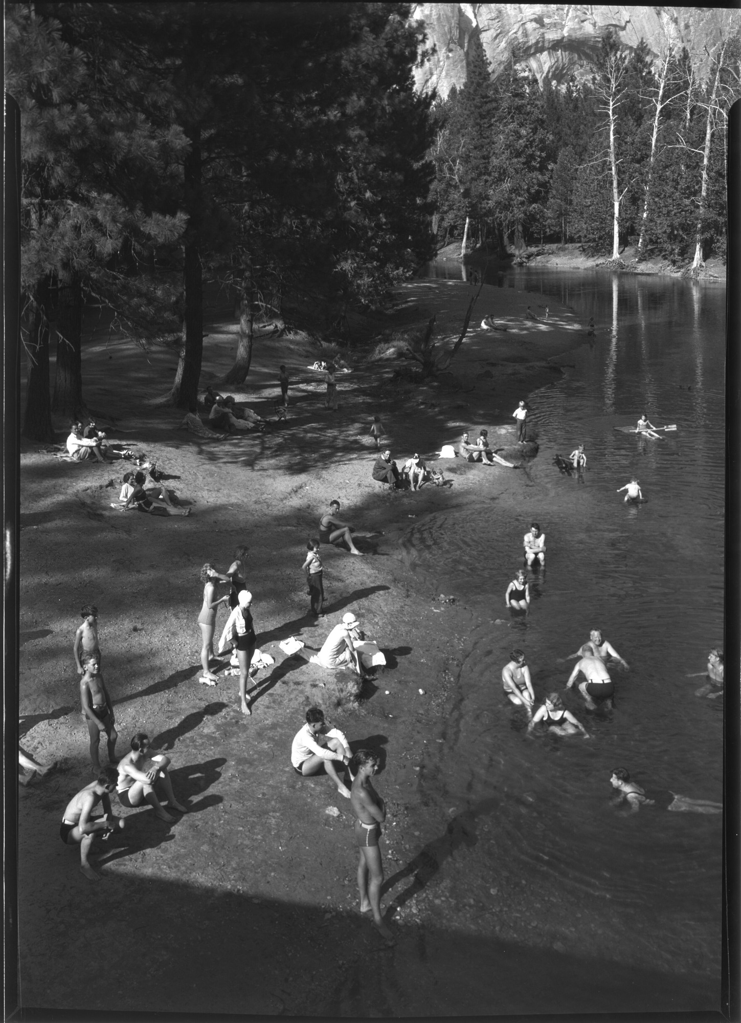 Swimming at Camp 15.