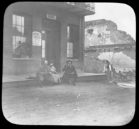 Copy Neg: 1982, Michael Dixon. Copy of lantern slide. Garrett House - Big Oak Flat.