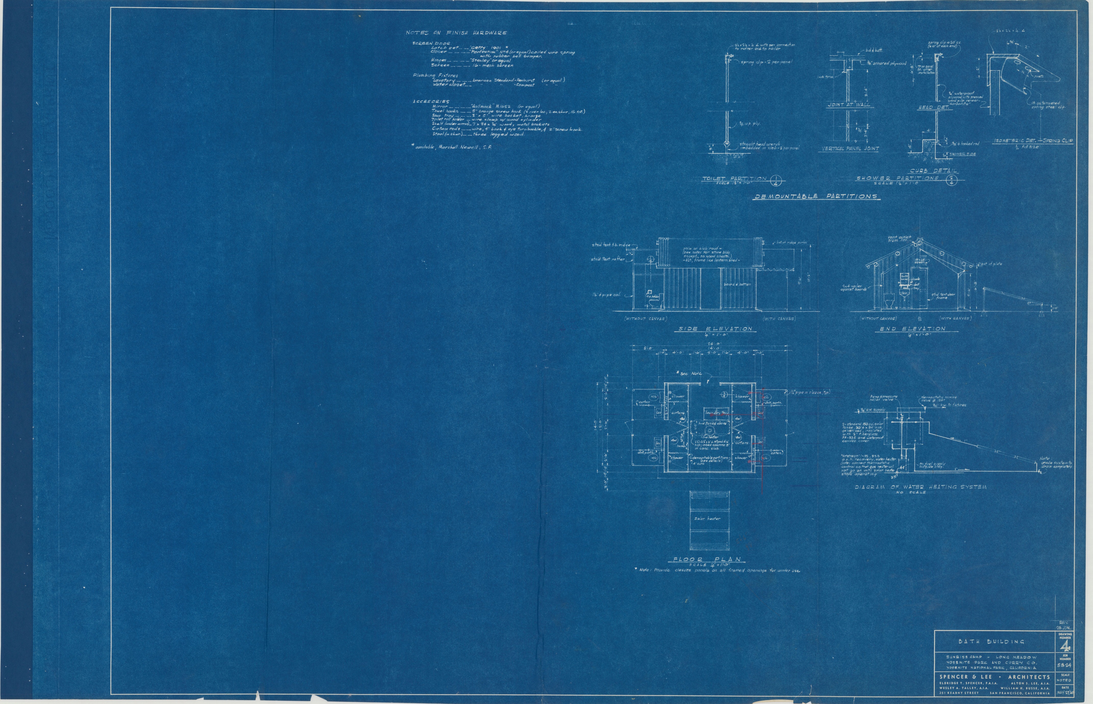 Bath Building Sunrise Camp
