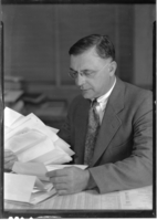 Director Arno B. Cammerer, of NPS in Supt. C. G. Thomson's office.