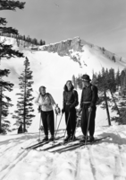 At Ostrander Lake ski hut.