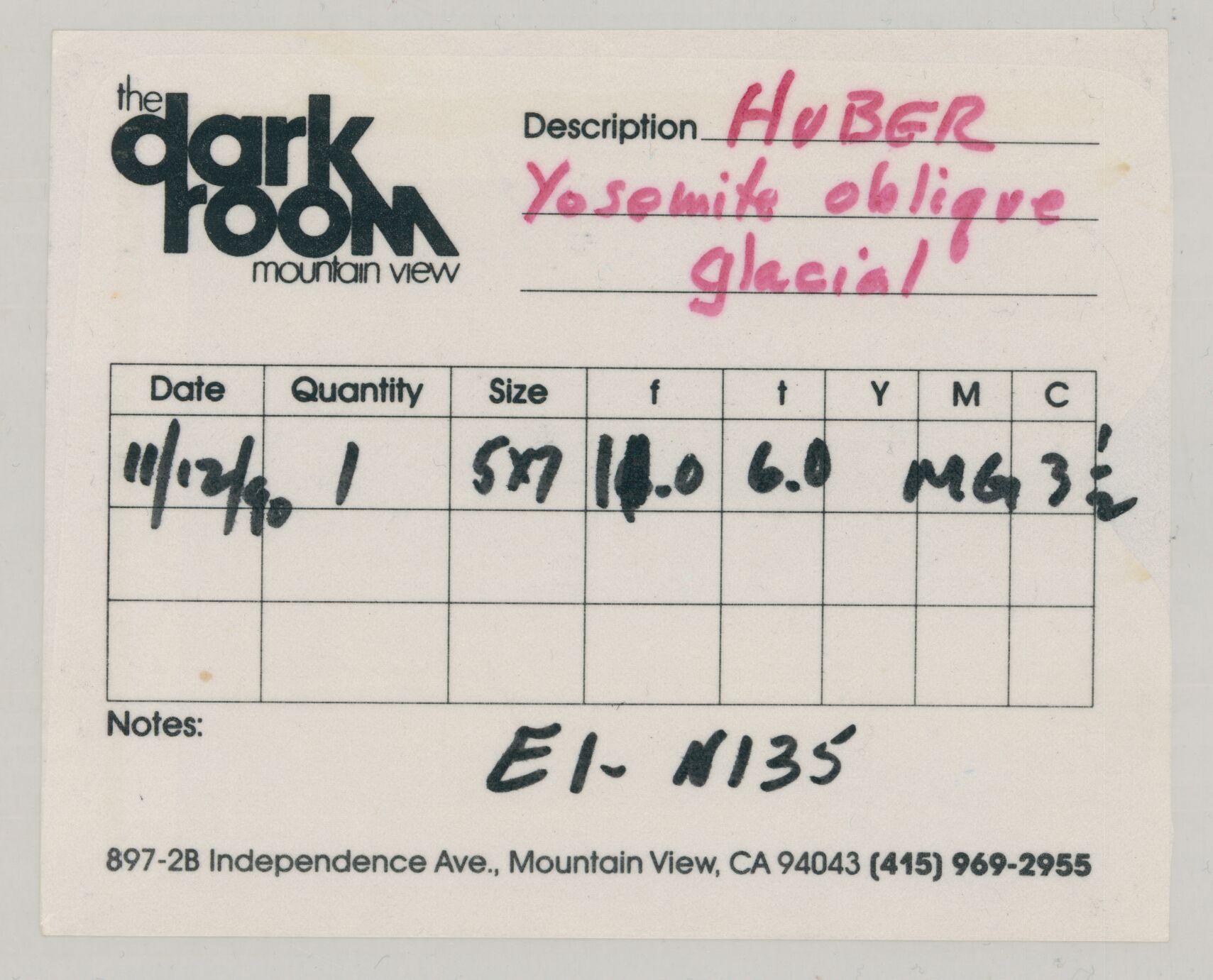 Yosemite Oblique Glacial Cover