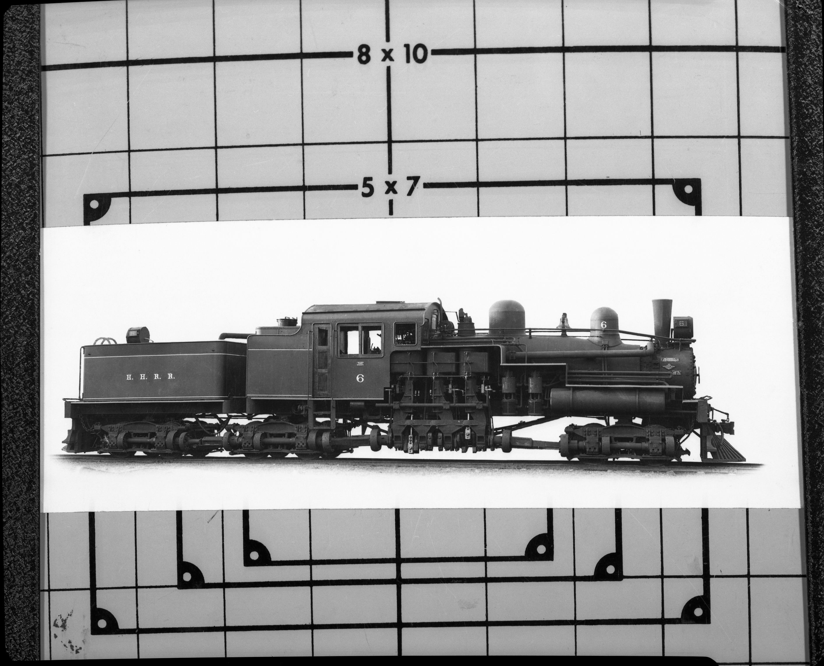 Hetch Hetchy Railroad #6 Shay.