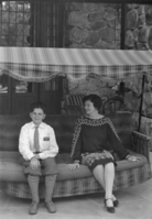 Mrs. J. Bartlett, Society editor, S. F. Chronicle, at Ahwahnee.