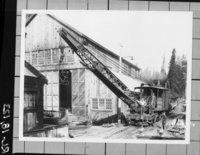 Copy Neg: 1983, J. Ernest. S. P. L. Co. (Sugar Pine Lumber Co.). From the negative file of Al Rose.