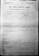 Document pertaining to the Tioga Mines. Originals in the Yosemite collection. See also RL-13,130-13,145