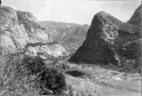 Hetch Hetchy Valley. Original in the YNP Collection (Cat. #12,289).