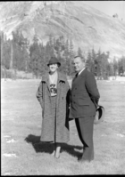 Mr. & Mrs. Ernest Harvey Van Fossan at Tuolumne Meadows.