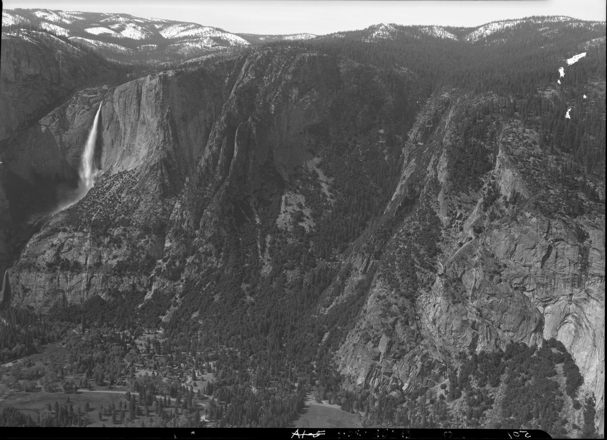 Indian Canyon with Yosemite Fall.