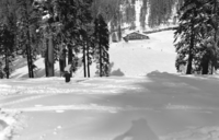 Badger Pass from above the jump.