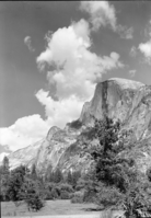 Half Dome & clouds.