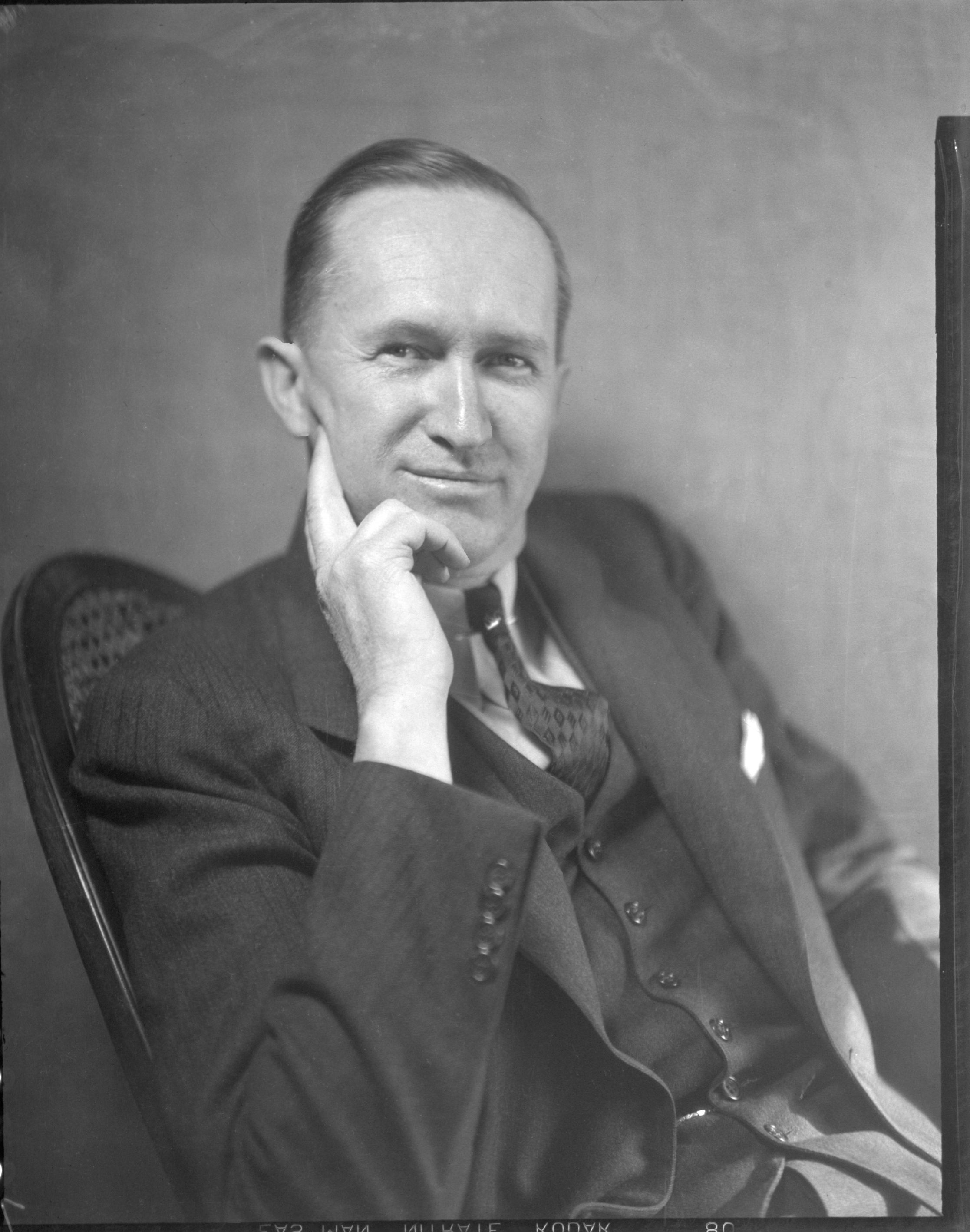 Horace Albright, Second Director of the NPS in Washington, DC. His term was rom January 29, 1929 to August 9, 1933