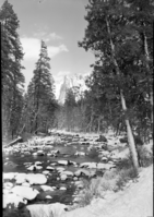 Sentinel Rock & Merced River.