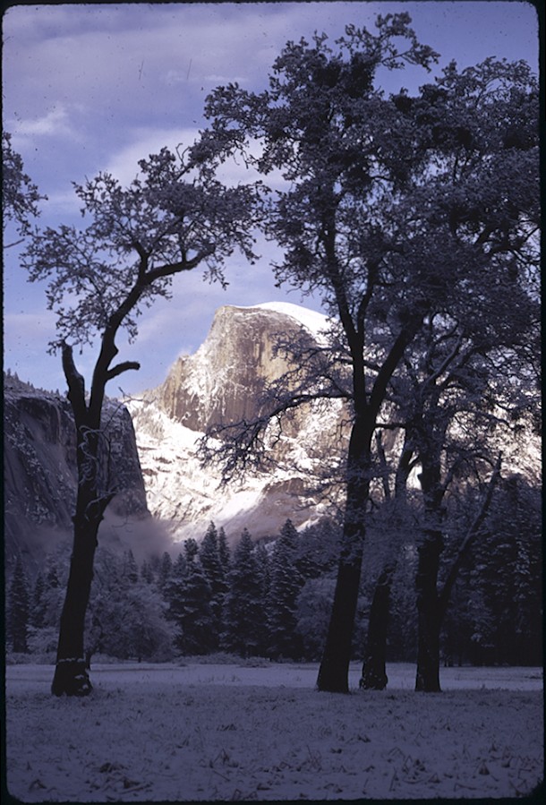 Half Dome winter